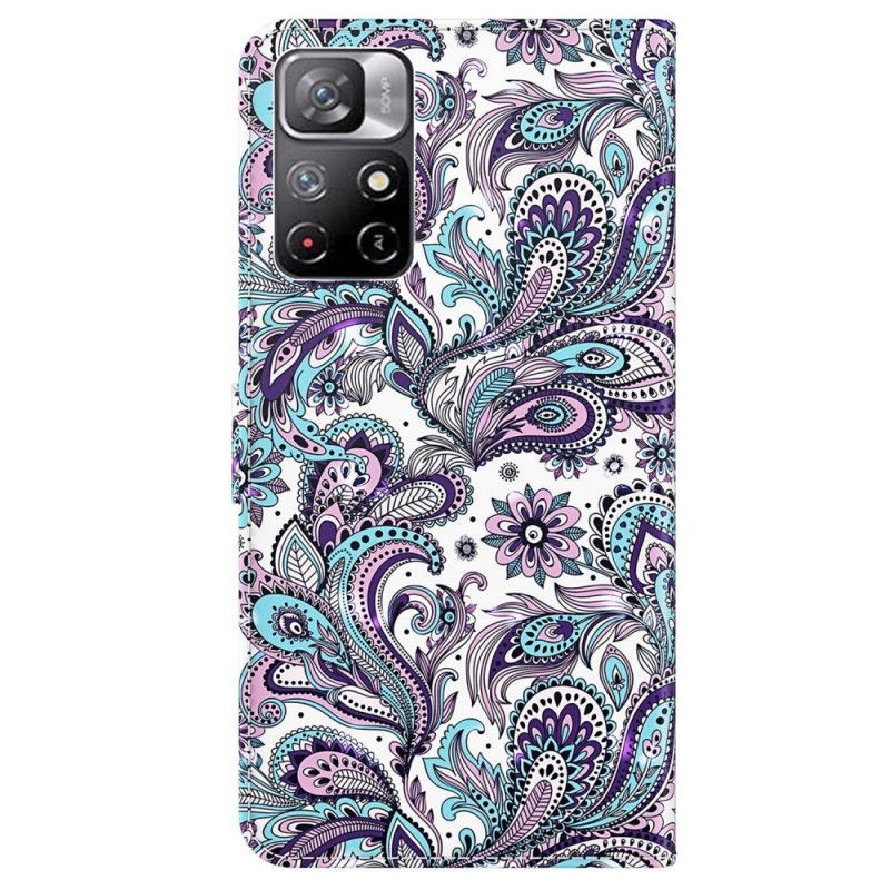 Fodral Xiaomi Redmi Note 11 / Poco M4 Pro 5g Blommönster