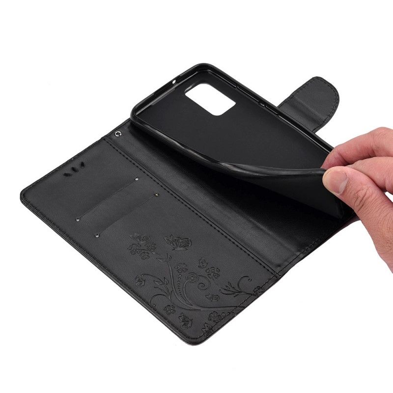 Fodral Xiaomi Redmi Note 11 / Poco M4 Pro 5g Fjärilar Och Blommor
