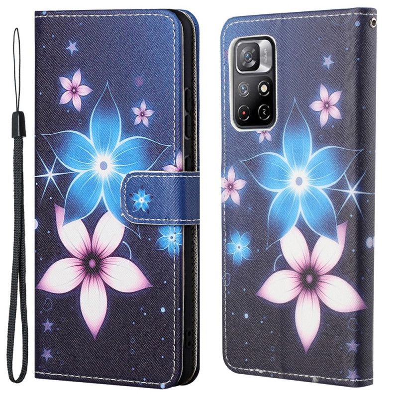 Fodral Xiaomi Redmi Note 11 / Poco M4 Pro 5g Lunar Strappy Flowers