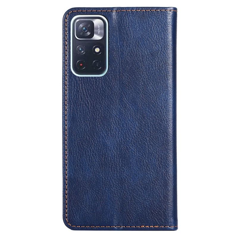 Folio-fodral Xiaomi Redmi Note 11 / Poco M4 Pro 5g Vintage Läderstil