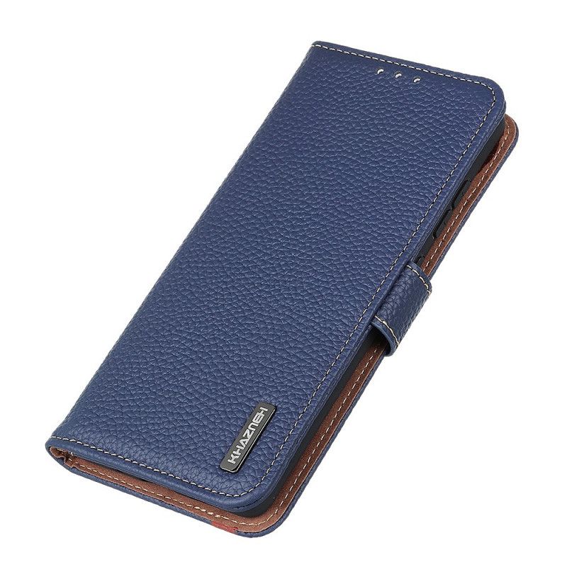 Läderfodral Xiaomi Redmi Note 11 / Poco M4 Pro 5g Telefonfodral Khazneh Lychee Läder