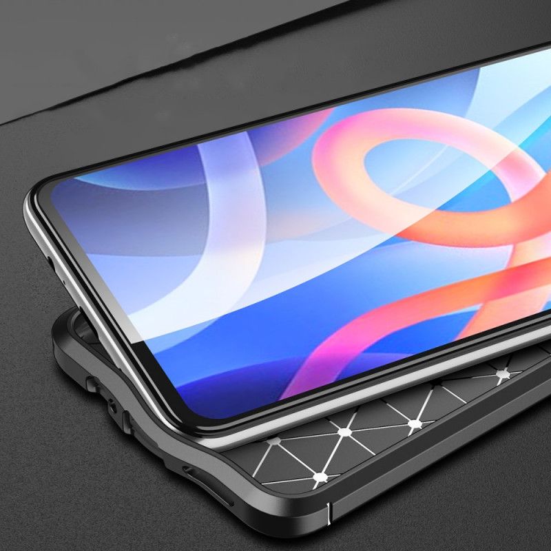 Skal Xiaomi Redmi Note 11 / Poco M4 Pro 5g Double Line Litchi Lädereffekt