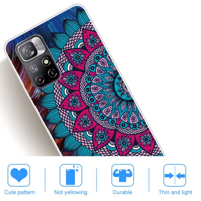 Skal Xiaomi Redmi Note 11 / Poco M4 Pro 5g Färgglad Mandala