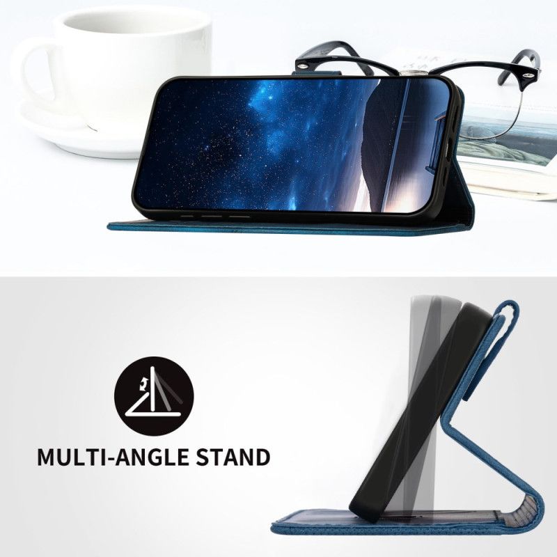 Fodral Realme 14 Pro 5g Geometriska Fjärilar Med Rem