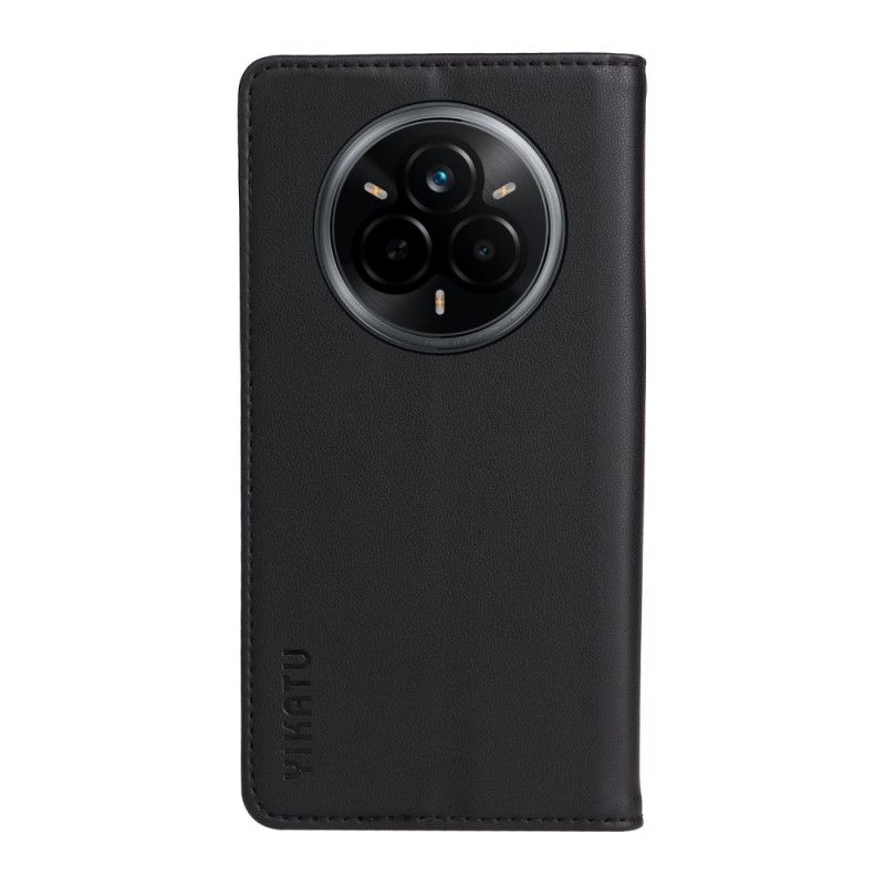 Folio-fodral Realme 14 Pro 5g Klassisk Ykatu-lädereffekt