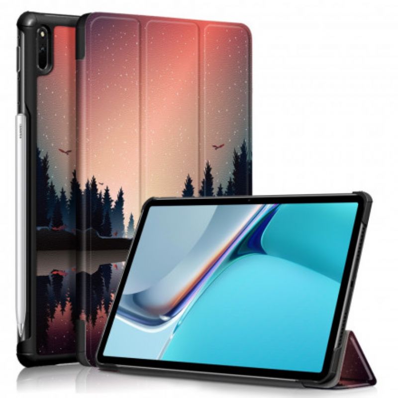 Smart Case Huawei Matepad 11 (2021) Förstärkt Skog