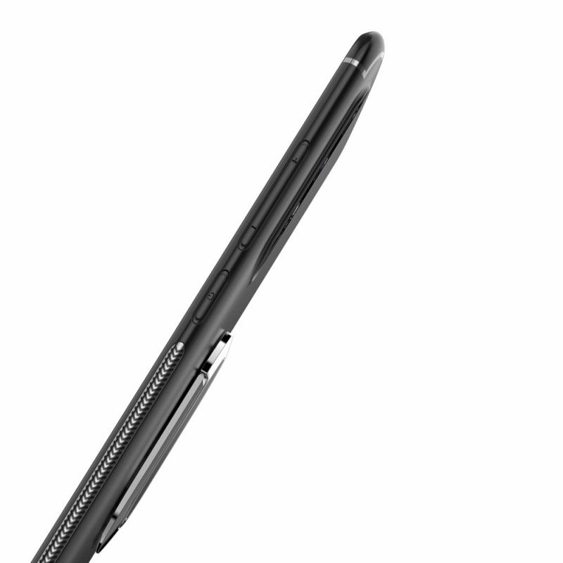 Skal Xiaomi Mi 9 SE Svart Mobilskal Magnetisk Premiumring