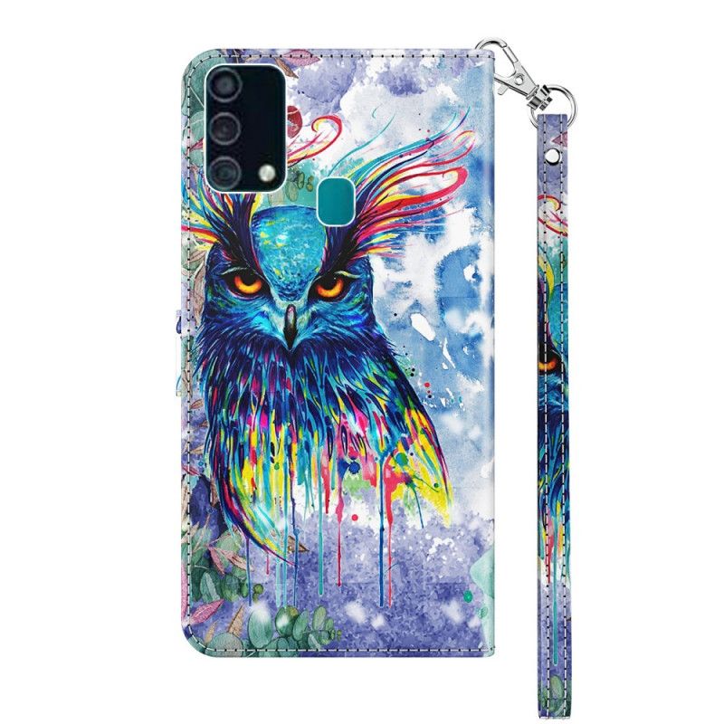 Fodral Samsung Galaxy A32 5G Ljus Fläck Akvarell Fågel