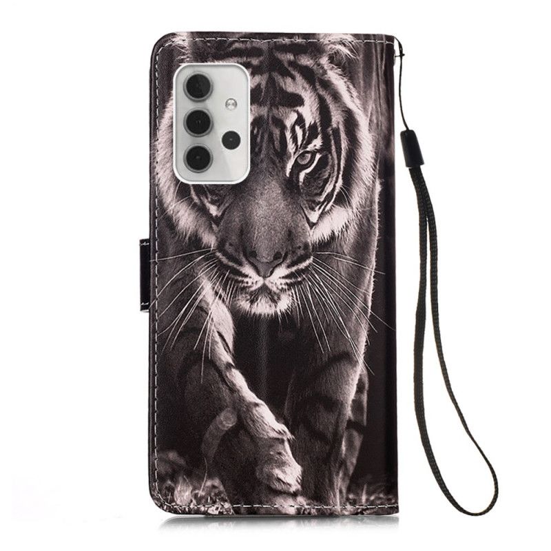 Fodral Samsung Galaxy A32 5G Natt Tiger