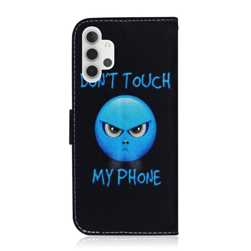 Läderskal Samsung Galaxy A32 5G Emoji-Telefon