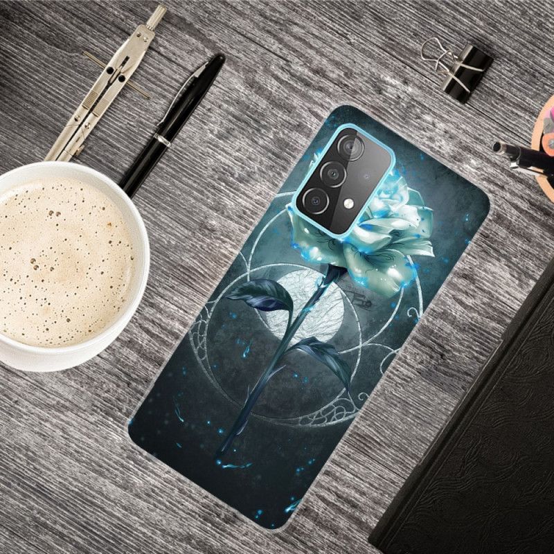 Skal för Samsung Galaxy A32 5G Flexibel Rosa Grön