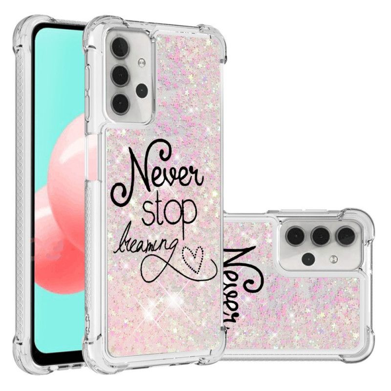 Skal för Samsung Galaxy A32 5G Glitterträd