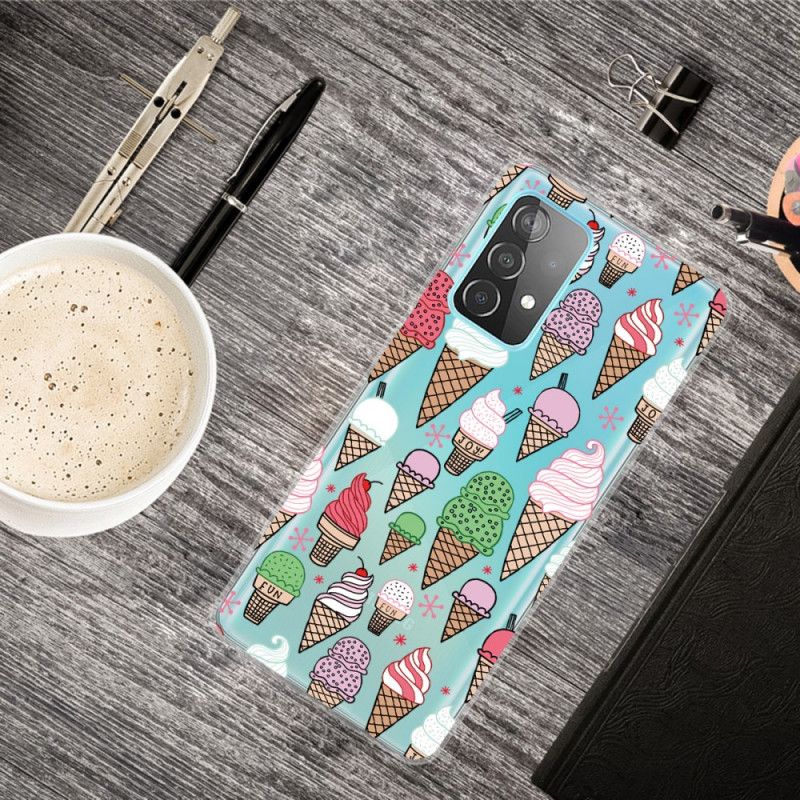 Skal Samsung Galaxy A32 5G Gräddglass