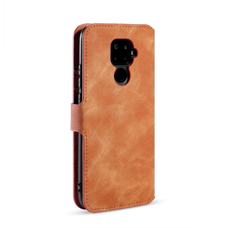 Fodral för Huawei Mate 30 Lite Svart Retro Dg.Ming