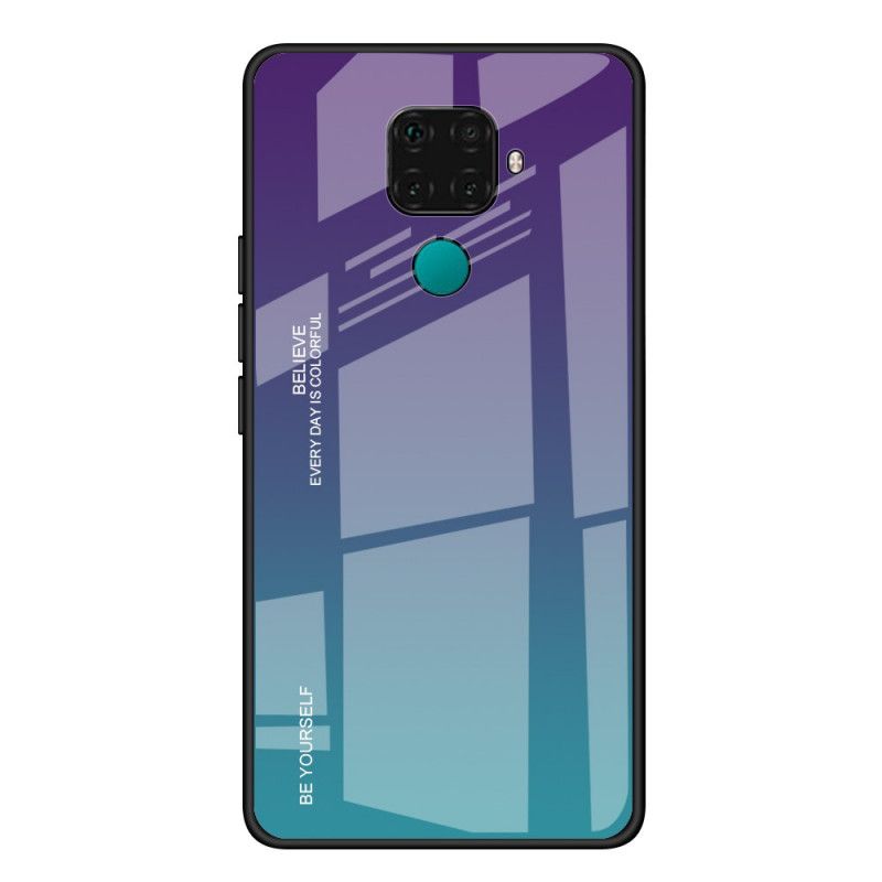 Skal Huawei Mate 30 Lite Röd Galvaniserad Färg