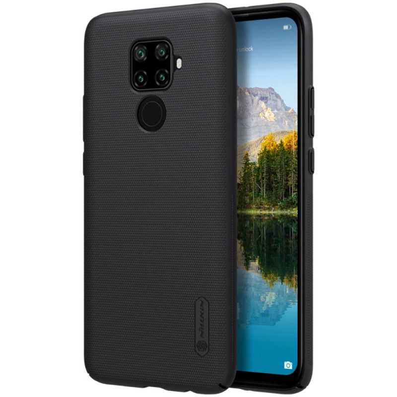 Skal Huawei Mate 30 Lite Svart Styv Frostat Nillkin