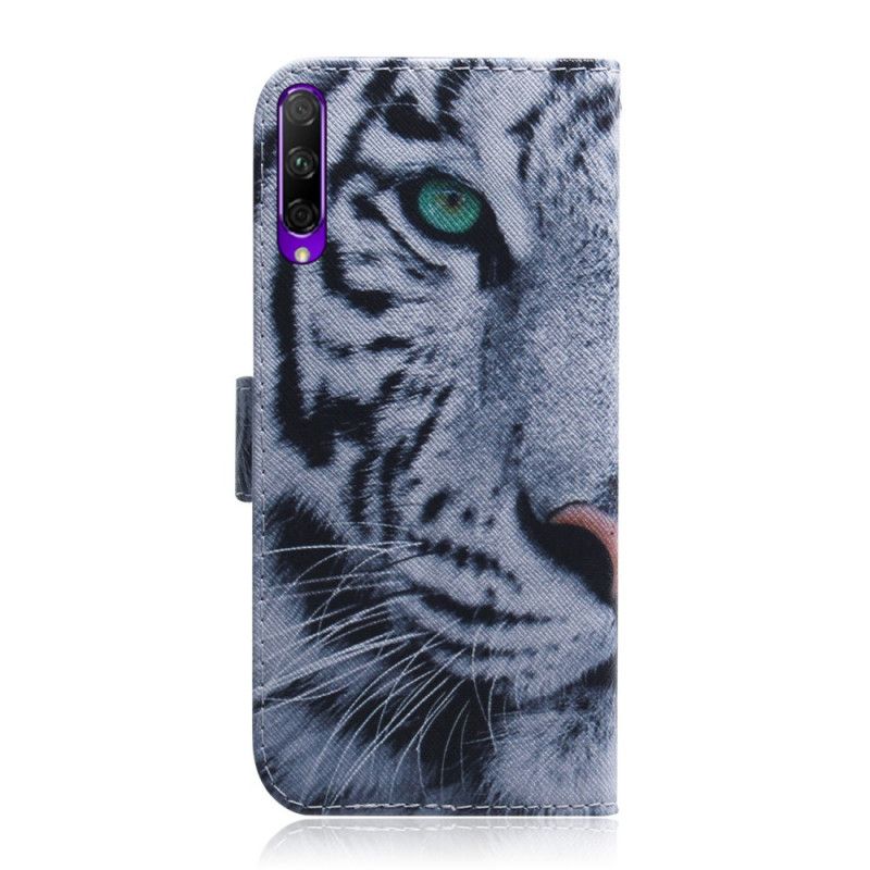 Skyddsfodral Huawei P Smart Pro Pro Vit Tiger