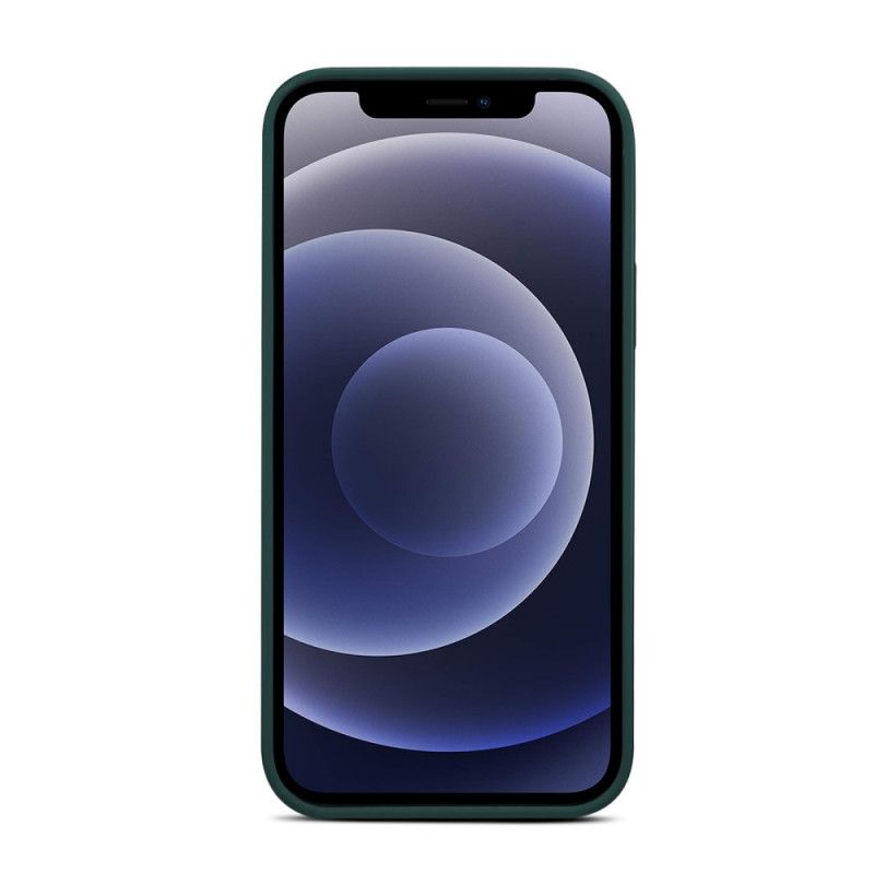 Skal för iPhone 12 / 12 Pro Svart Äkta Läder