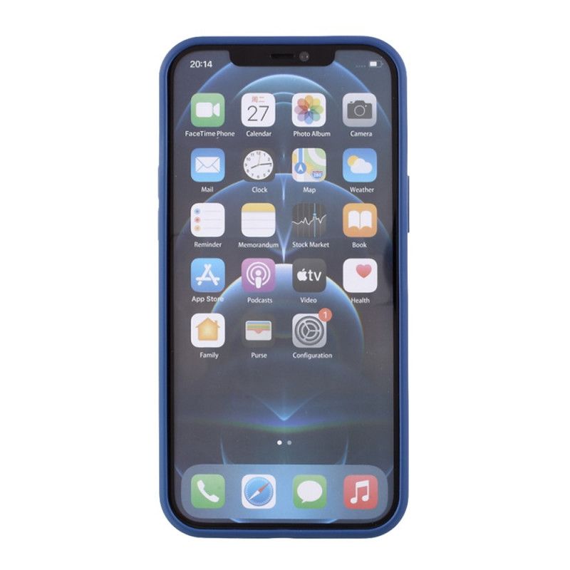 Skal för iPhone 12 / 12 Pro Svart Geléserie