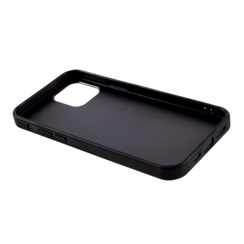 Skal iPhone 12 / 12 Pro Svart Hjärtkorthållare