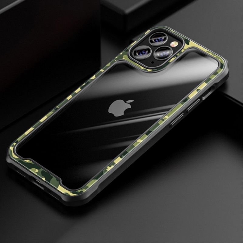 Skal iPhone 12 / 12 Pro Svart Mobilskal Ipaky Kamouflage