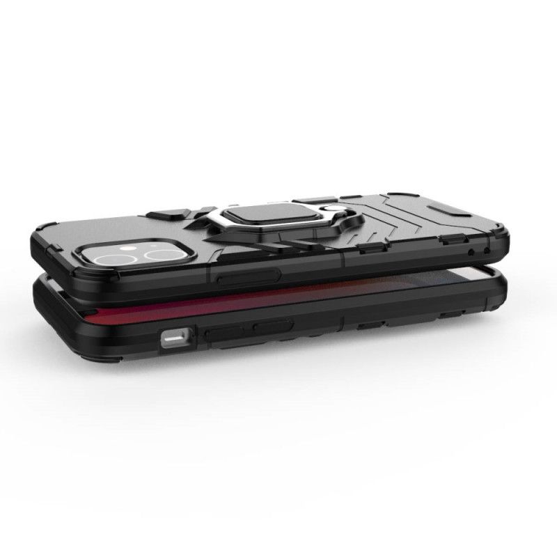 Skal iPhone 12 / 12 Pro Svart Resistent Ring
