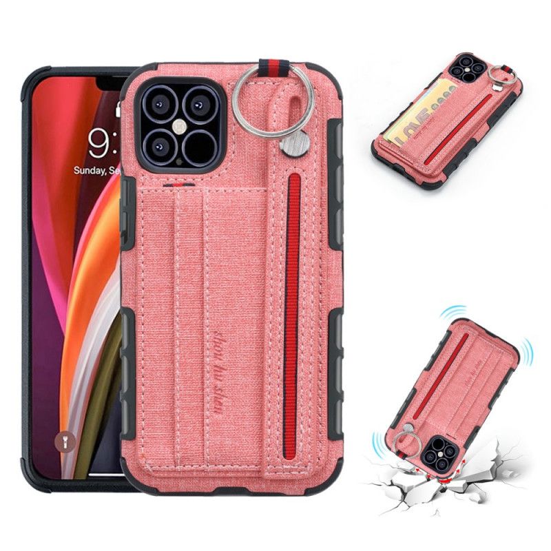 Skal iPhone 12 / 12 Pro Svart Shouhushen Tyg