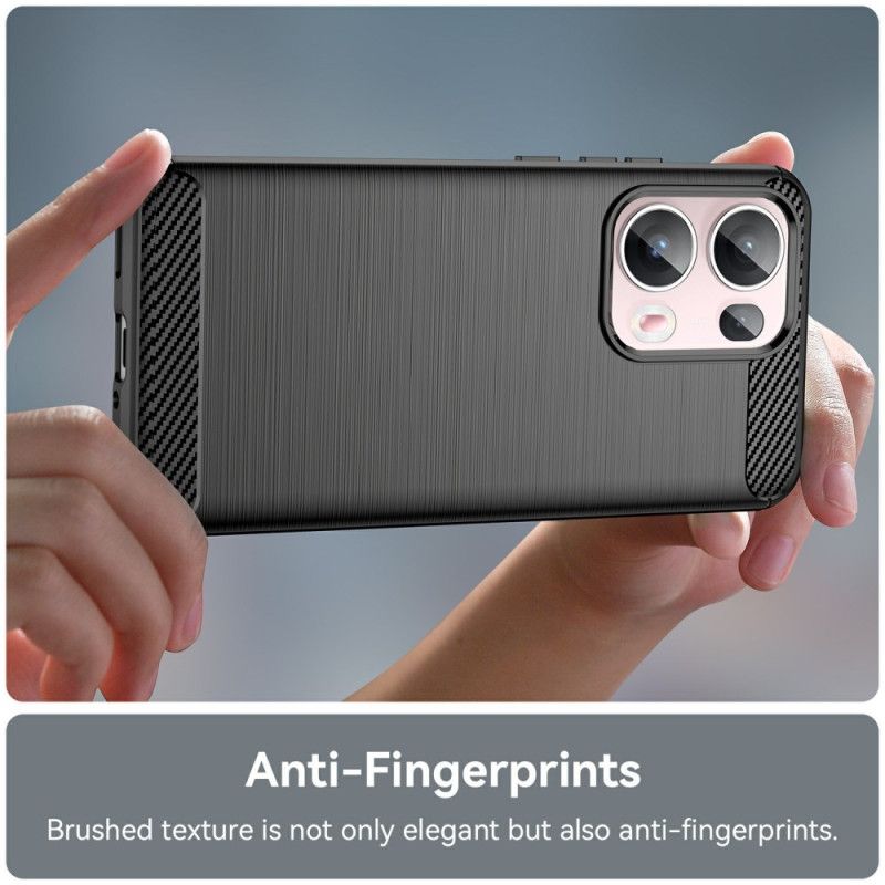 Skal Oppo Reno 13 Pro 5g Telefonfodral Borstad Kolfiber