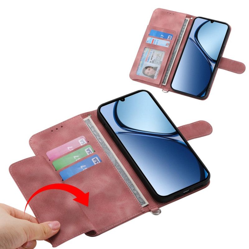 Skyddsfodral Oppo Reno 13 Pro 5g Blommönster Med Axelrem