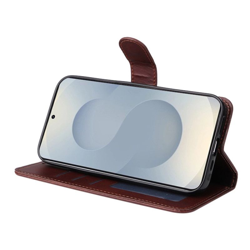 Fodral För Samsung Galaxy S25 5g Edge Kalvskinnstruktur