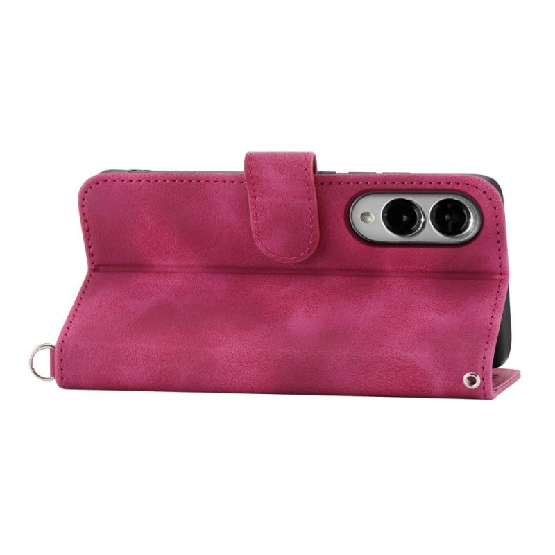 Fodral Samsung Galaxy S25 5g Edge Blommönster Och Remmar