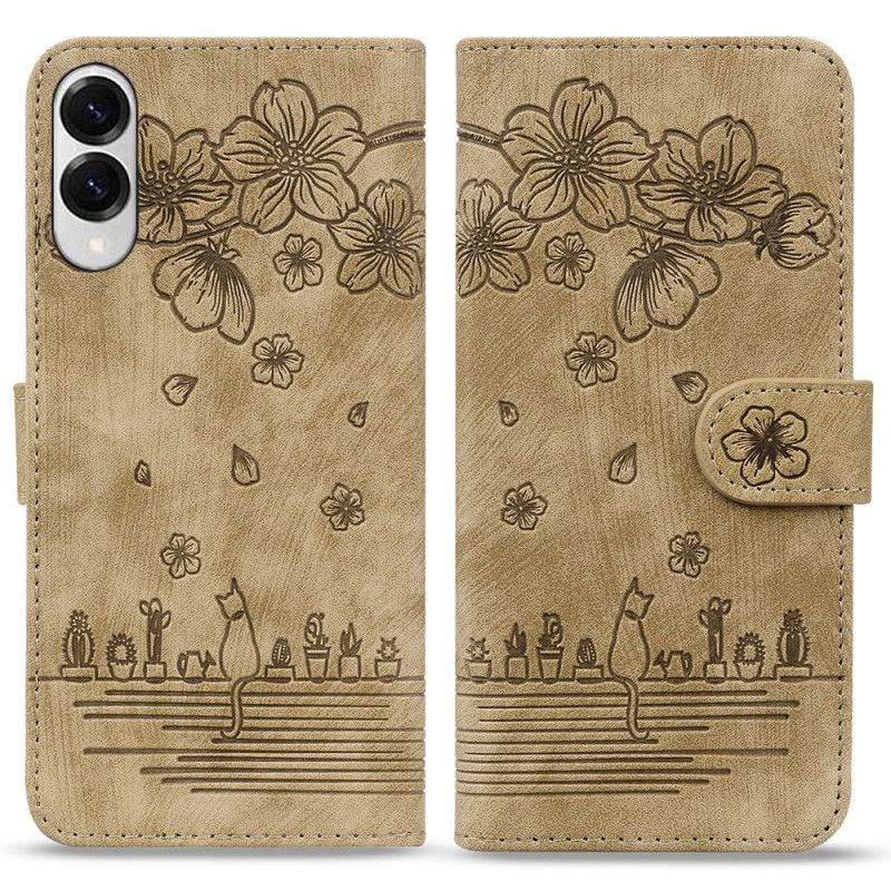 Fodral Samsung Galaxy S25 5g Edge Kattscen