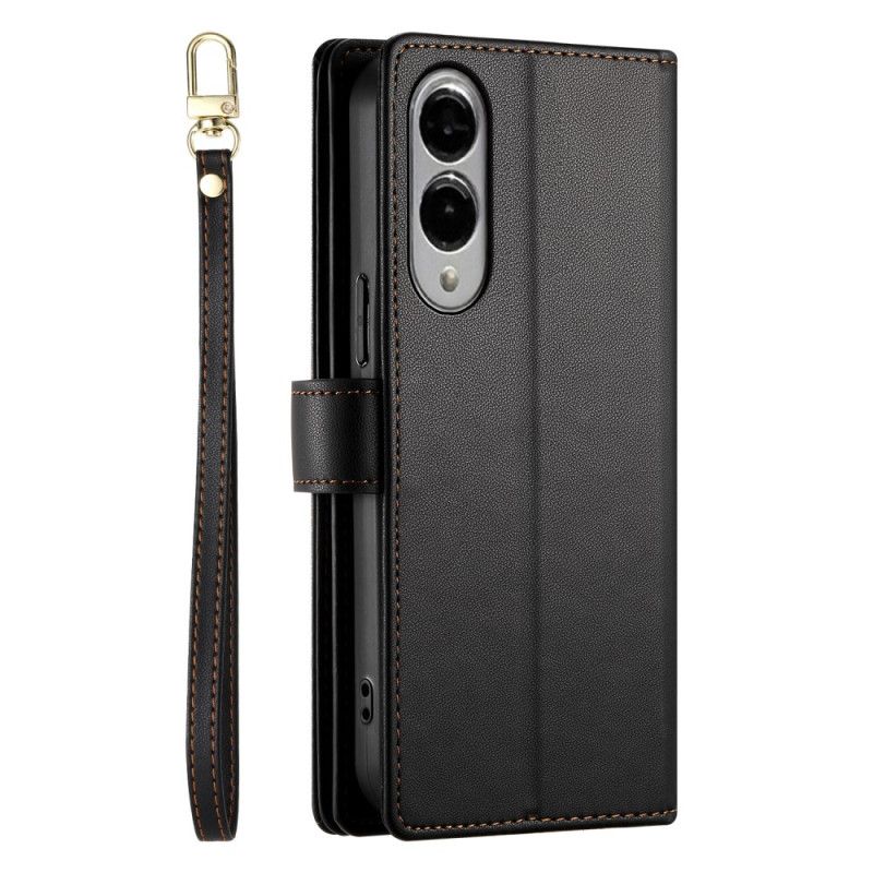 Fodral Samsung Galaxy S25 5g Edge Plånbok Med Remmar