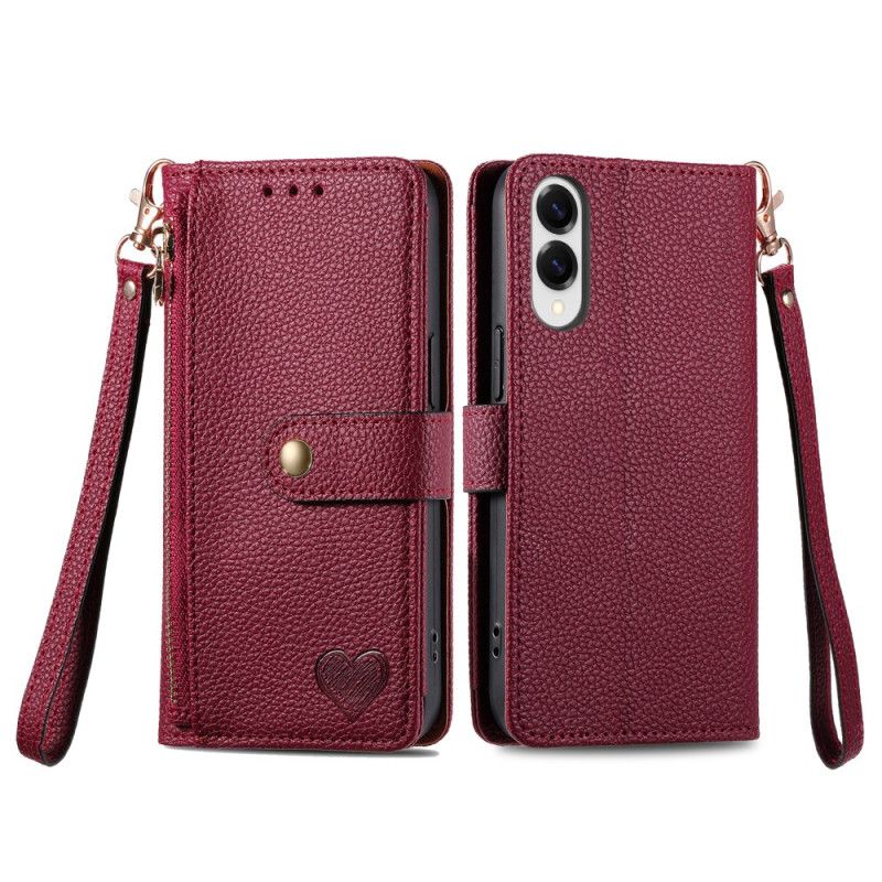 Fodral Samsung Galaxy S25 5g Edge Rfid-hjärtdesign