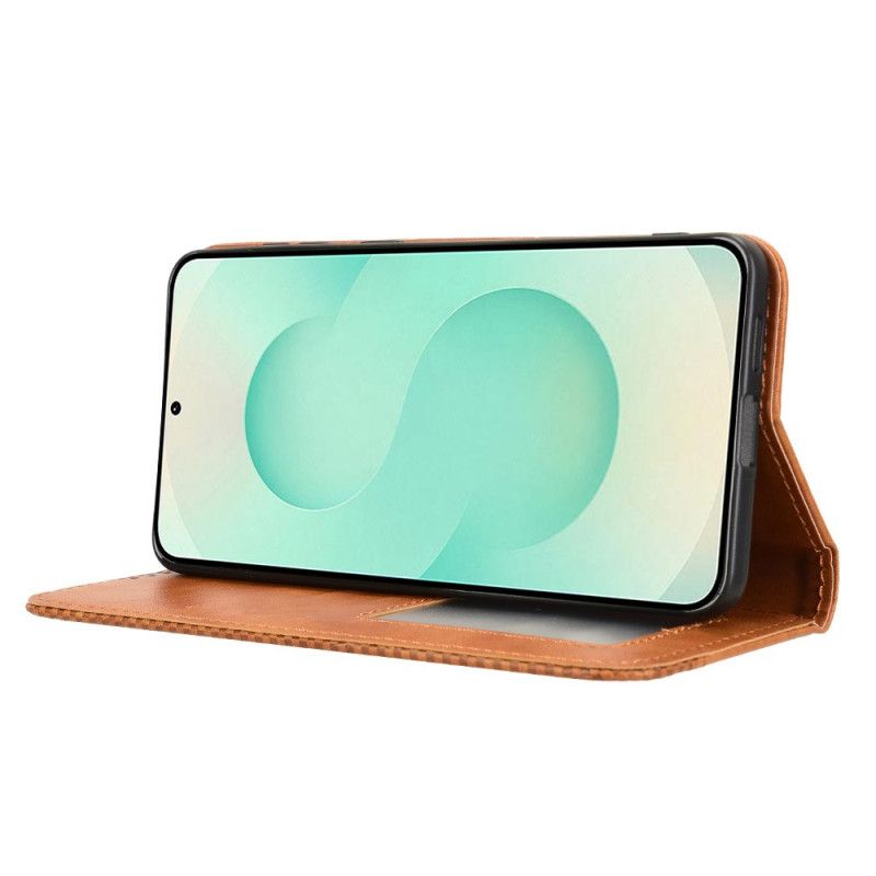 Folio-fodral För Samsung Galaxy S25 5g Edge Frieze Vintage