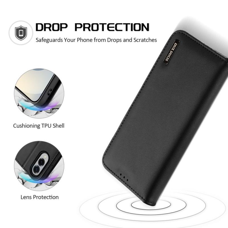 Folio-fodral För Samsung Galaxy S25 5g Edge Hivo-serien Dux Ducis