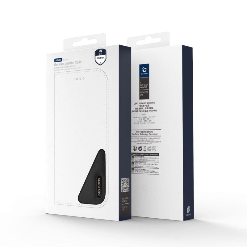 Folio-fodral För Samsung Galaxy S25 5g Edge Hivo-serien Dux Ducis