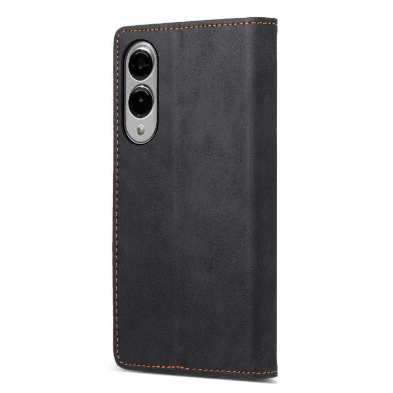 Folio-fodral Samsung Galaxy S25 5g Edge Rfid-blockerande Konstläder