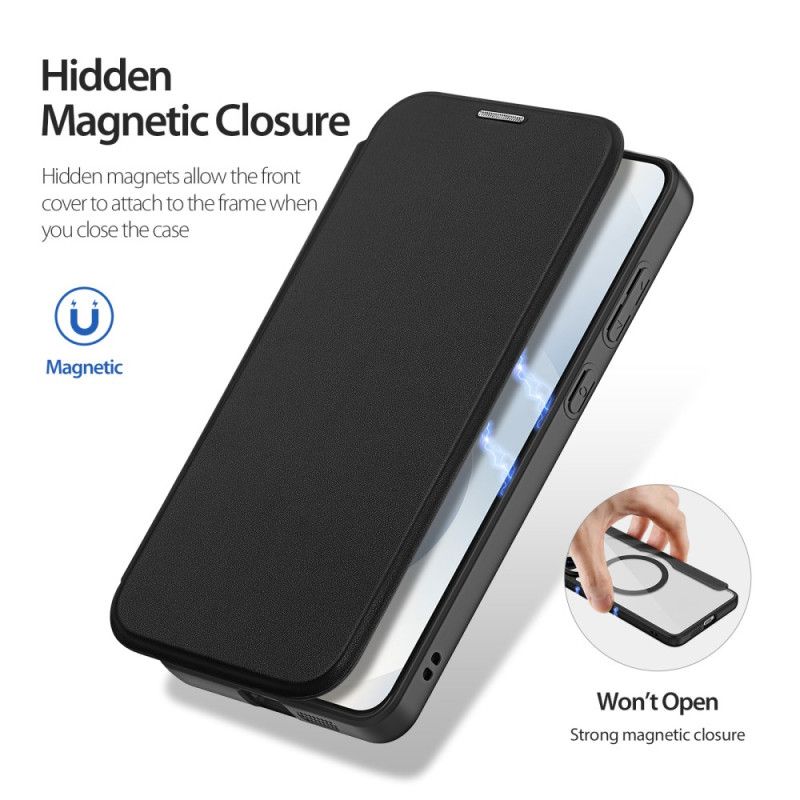 Folio-fodral Samsung Galaxy S25 5g Edge Telefonfodral Dux Ducis Pro-seriens Skal X