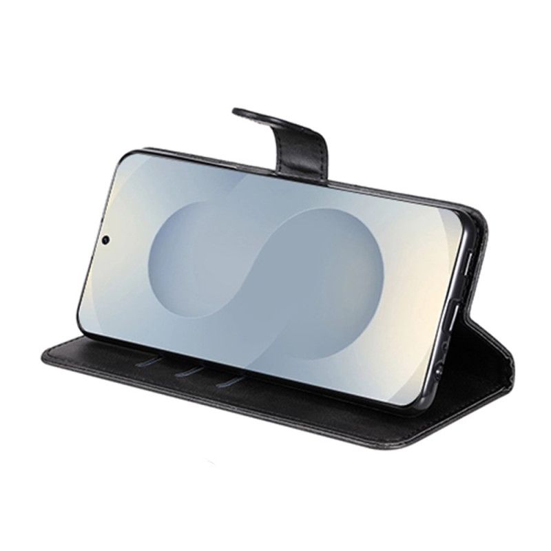 Läderfodral Samsung Galaxy S25 5g Edge Telefonfodral Påse Med Dragkedja