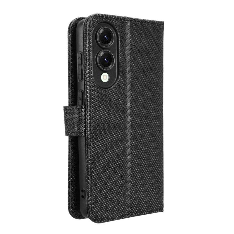 Läderfodral Samsung Galaxy S25 5g Edge Telefonfodral Remprickar