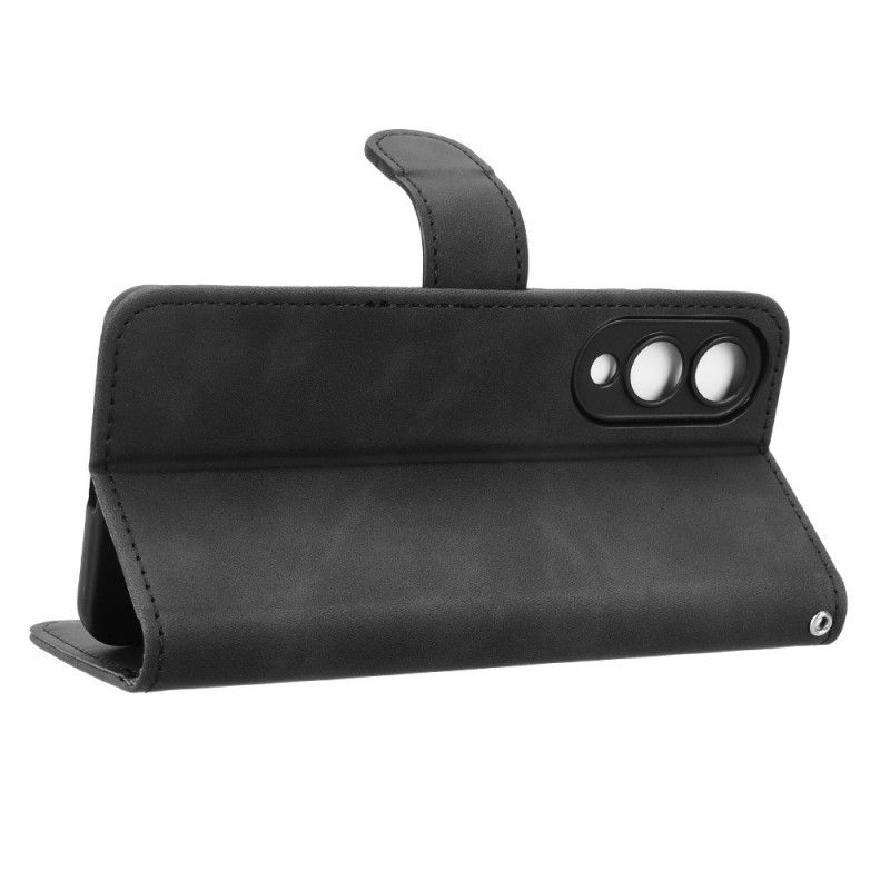 Läderskal Fodral Samsung Galaxy S25 5g Edge Mockaeffekt