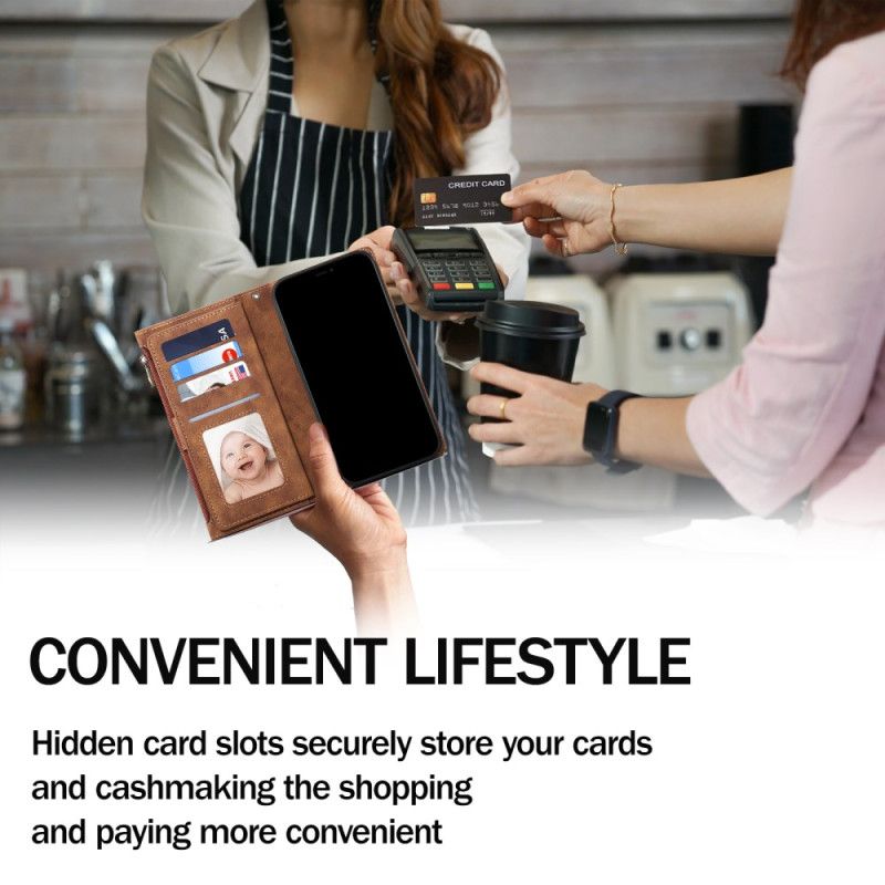 Läderskal Fodral Samsung Galaxy S25 5g Edge Stjärnserie Eseble