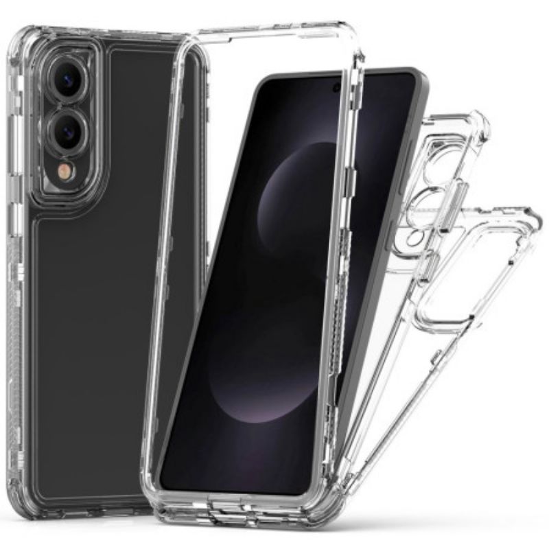 Skal För Samsung Galaxy S25 5g Edge Avtagbar 3-i-1