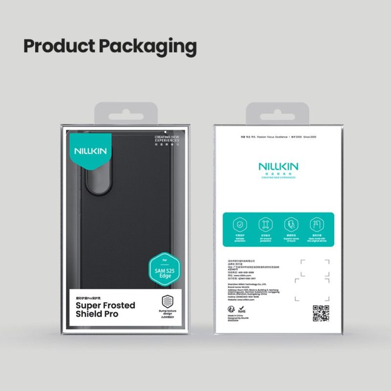 Skal För Samsung Galaxy S25 5g Edge Frosted Shield Pro Nillkin