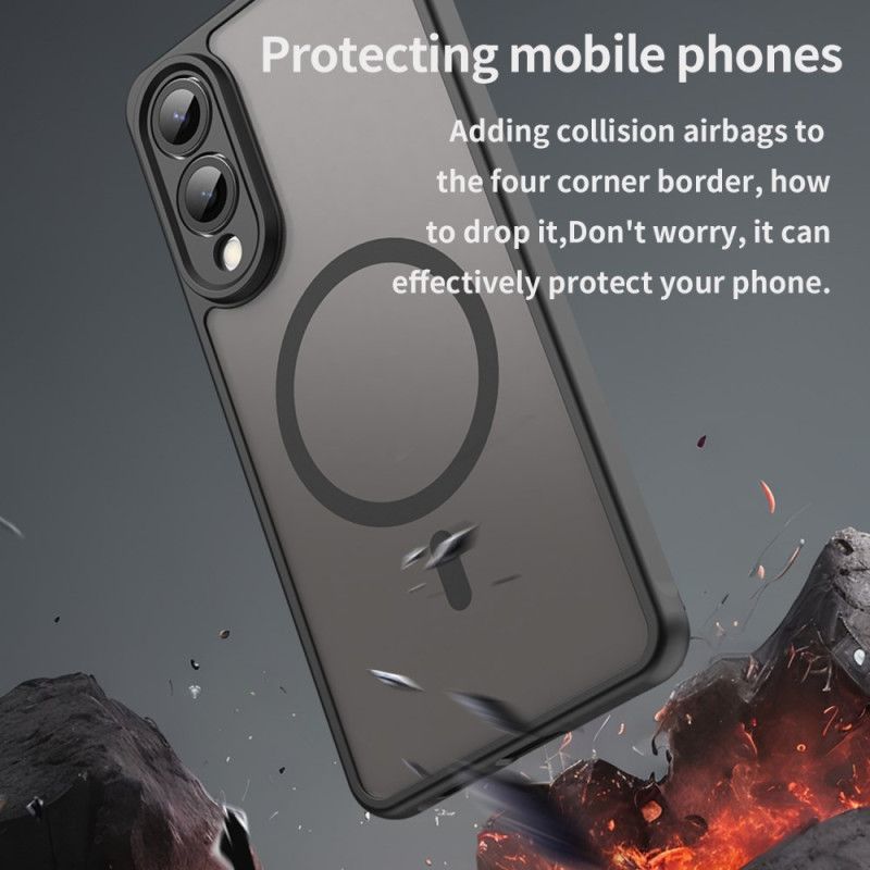 Skal För Samsung Galaxy S25 5g Edge Magsafe-fallsäker Kompatibel