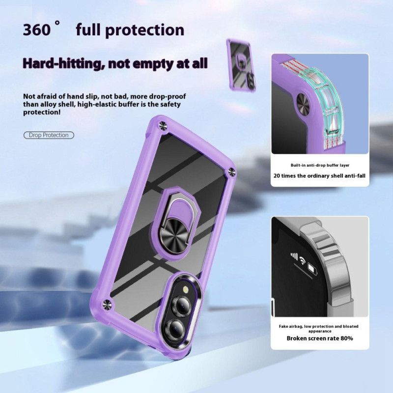 Skal För Samsung Galaxy S25 5g Edge Robust Med Handsfree-stativ