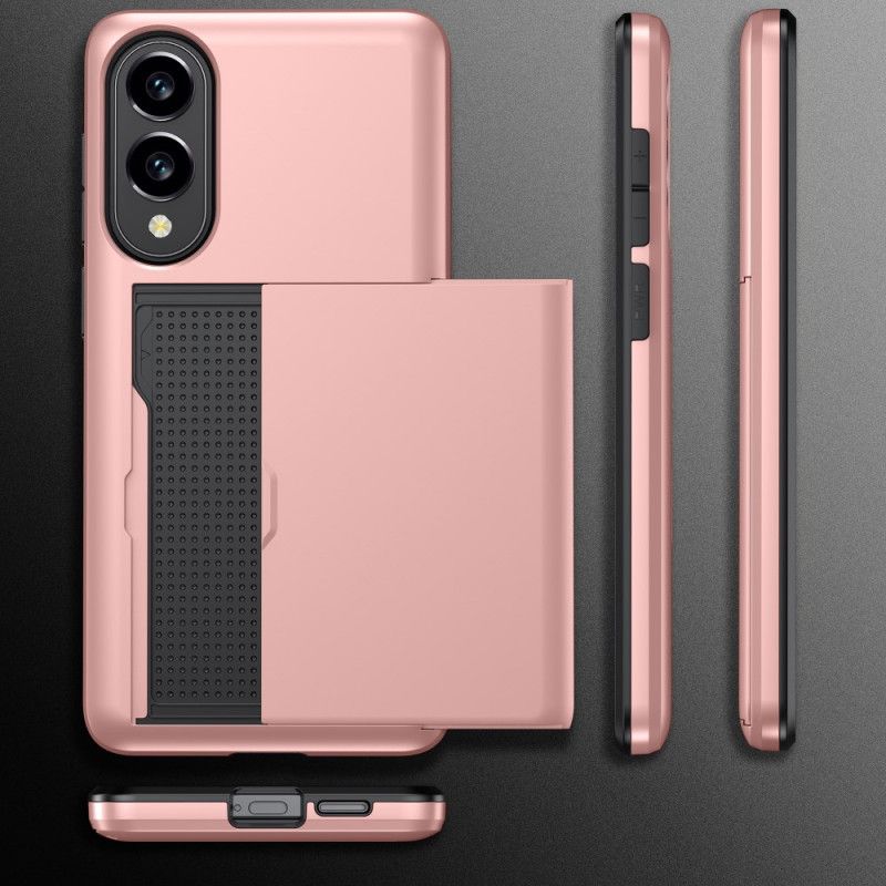 Skal För Samsung Galaxy S25 5g Edge Skjutbart Korthållare