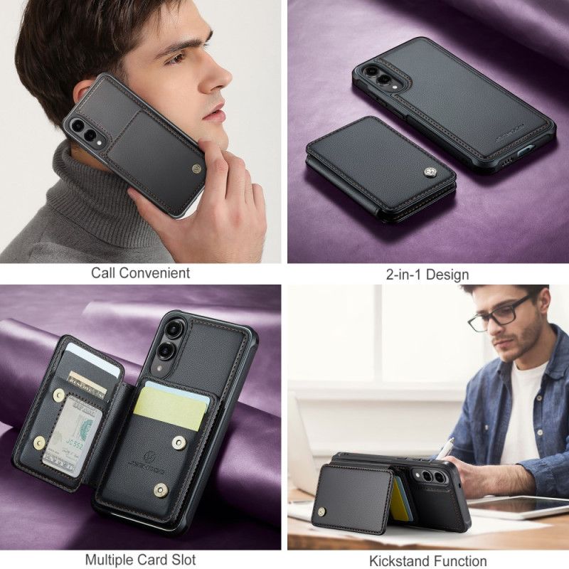 Skal Samsung Galaxy S25 5g Edge Avtagbar Magnetisk Korthållare Jeehood