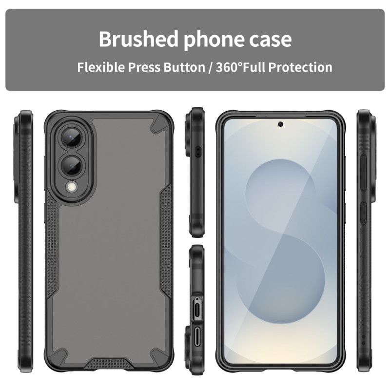 Skal Samsung Galaxy S25 5g Edge Borstad Genomskinlig